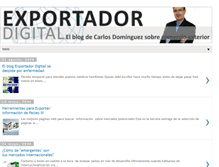 Tablet Screenshot of exportadordigital.com